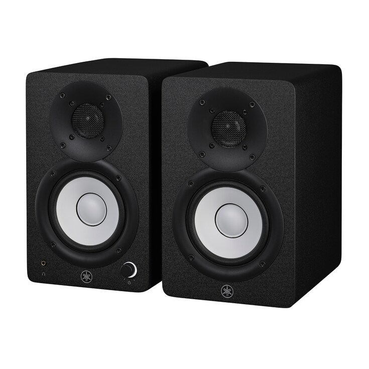 Yamaha Powered Studio Monitors HS4 مكبرات الصوت الاستديوية النشطة ياماها HS4– أسود (زاوية)