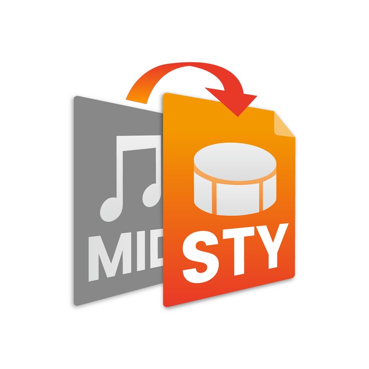 شعار MIDI Song to Style