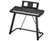 آلة ياماها Arranger Workstation PSR-SX720 موضوعة على حامل لوحات المفاتيح من ياماها L-7B