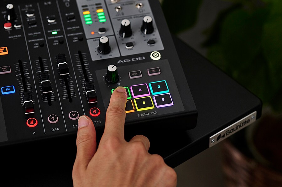 خلاط البث المباشر ياماها AG08