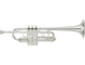 Bell: Yellow brass, Finish: Silver-plated