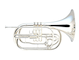 Material: Yellow brass, Finish: Silver-plated