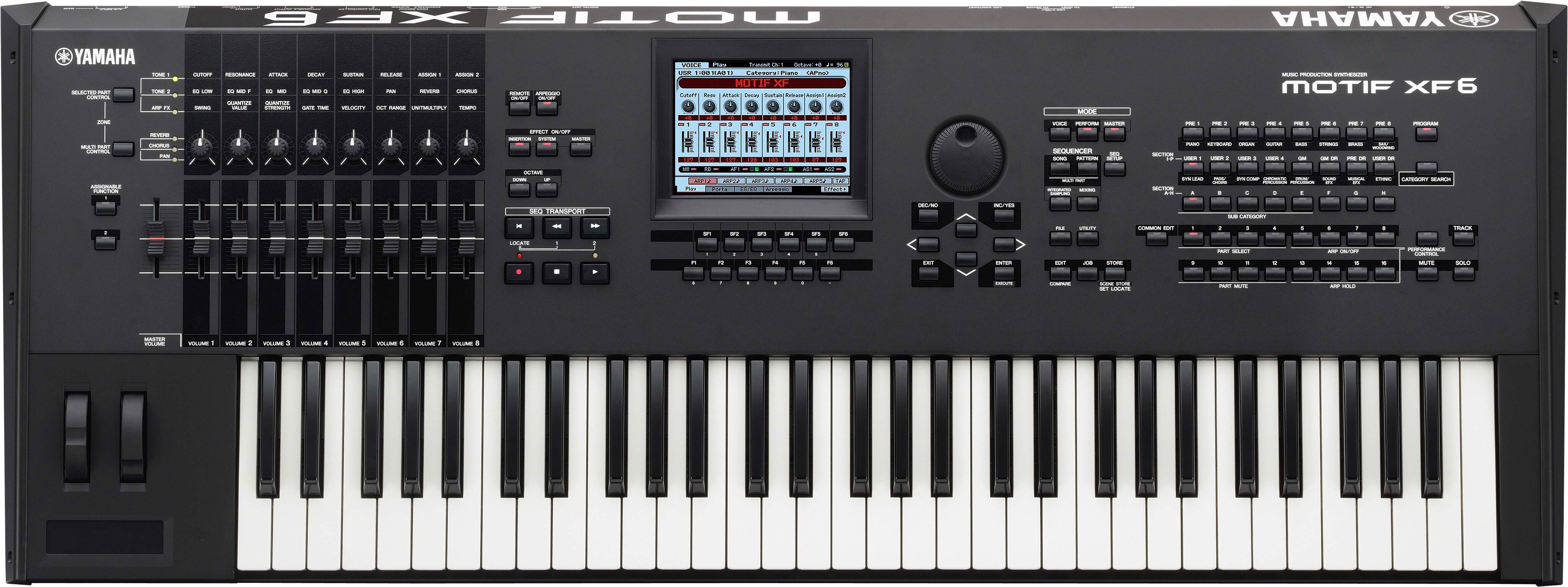 MOTIF XF - Overview - Synthesizers - Products - Keyboard