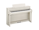 Diagonal side view of the Yamaha Clavinova CLP-845WB