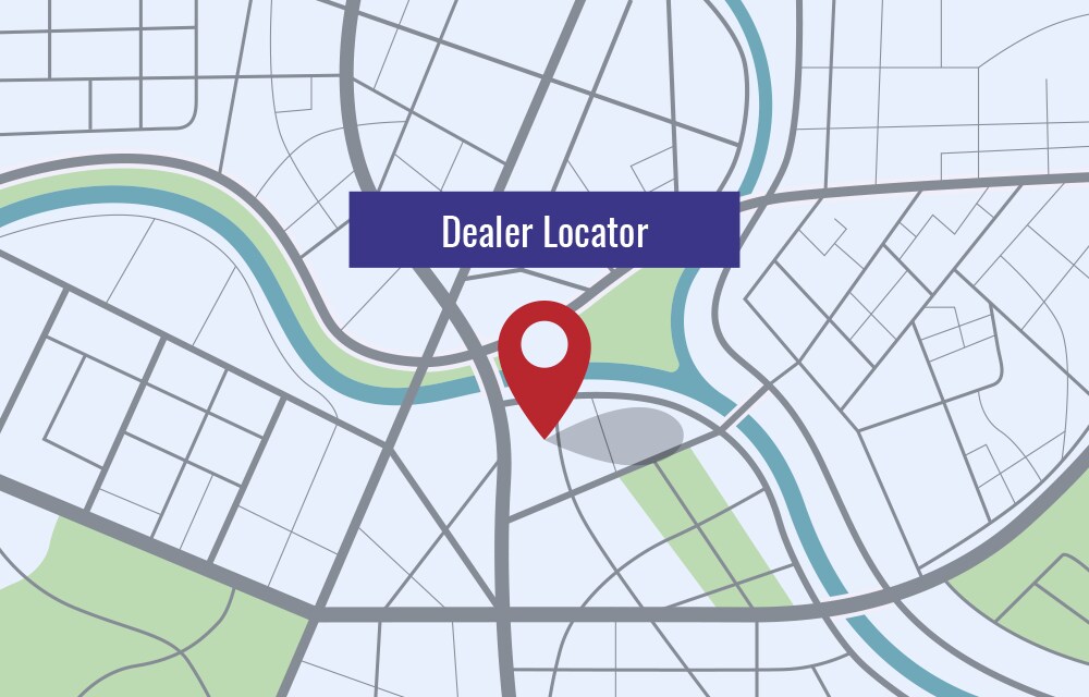 Image of the dealer locator and map icon