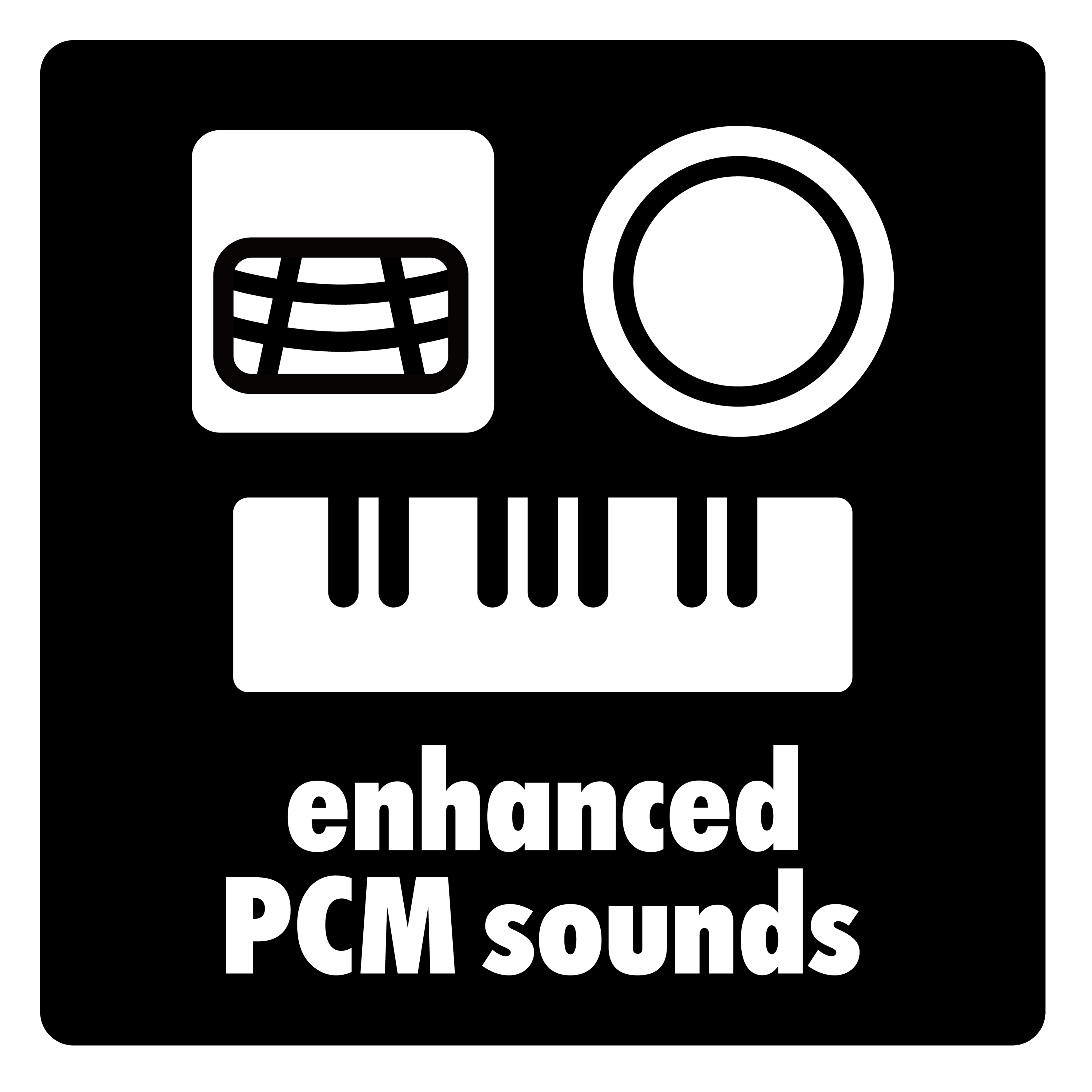 Add depth and ambience with natural PCM sounds.
