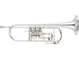 Bell: Gold brass, Finish: Silver-plated