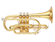 Bell: Gold brass, Finish: Clear lacquer