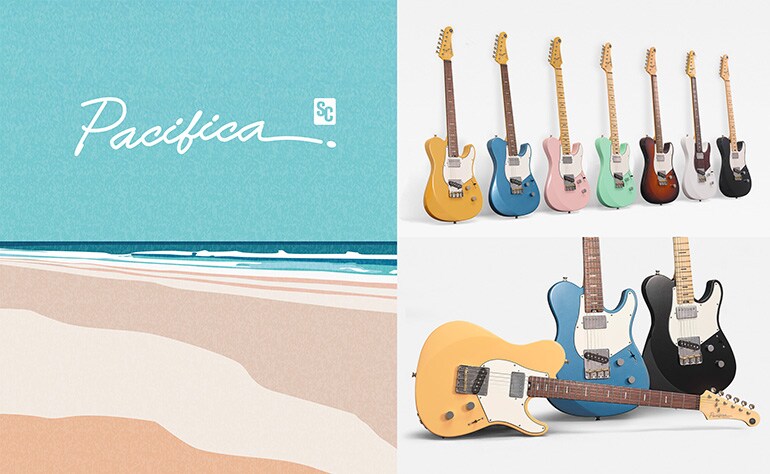 Visual depiction of the color concept for Pacifica SC Professional