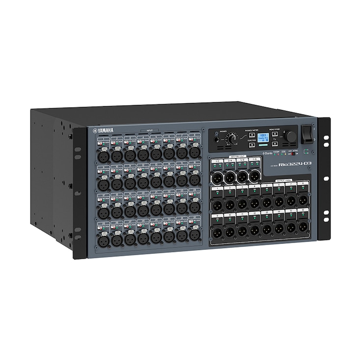 Yamaha I/O Rack R Series (AD/DA): 3rd-generation Rio3224-D3/Rio1608-D3