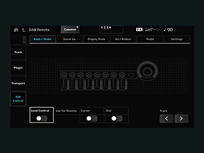 DAW Remote: ESP Control