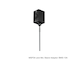 Yamaha Powered Monitor Speaker MSP3A and Mic Stand Adaptor BMS-10A