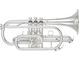 Bell: Yellow brass, Finish: Silver-plated